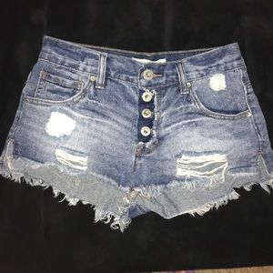 Pacsun denim shorts